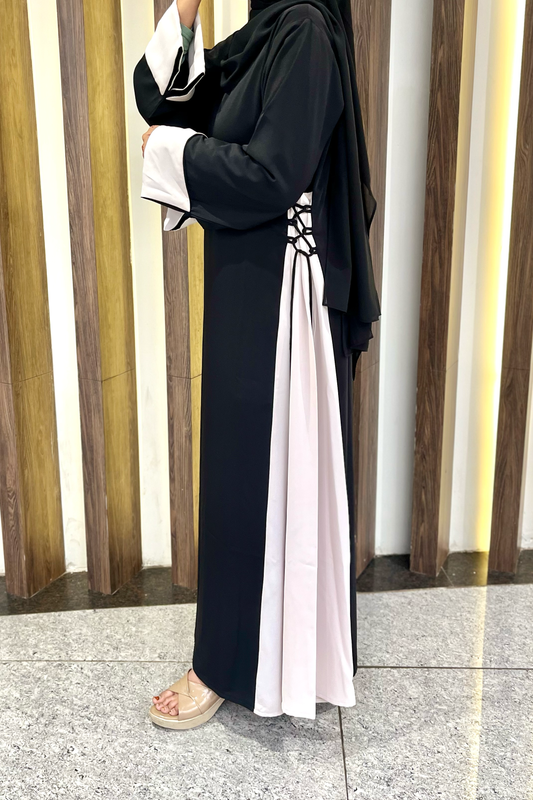 Naaz Side Tie-up Dress - Black