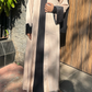 Haya Two Piece Abaya -Beige & Black