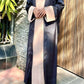 Haya Two Piece Abaya - Black & Beige