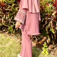 Barakah Embroidered Co-ord Set - Mauve