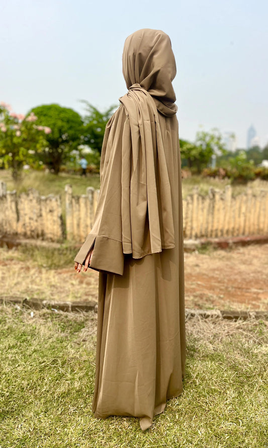 Zunairah Basic Abaya - Green