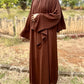 Zunairah Basic Abaya - Brown
