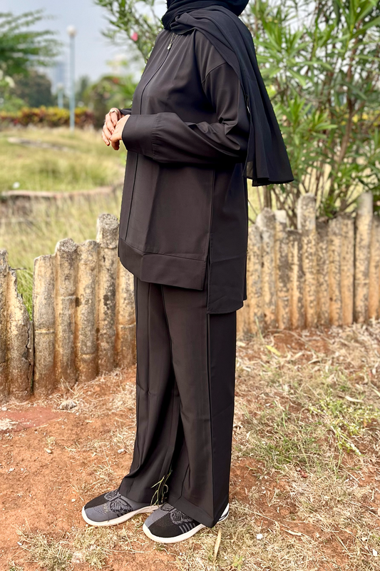 Noor Co-ord Set - Black