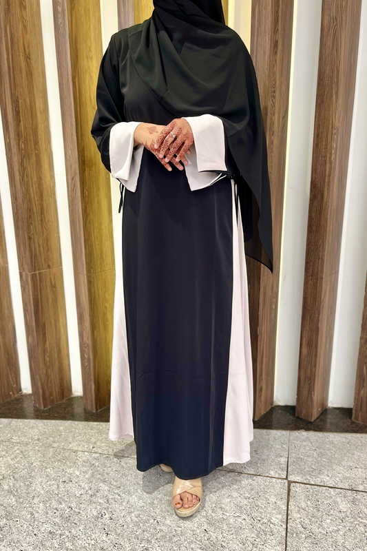 Naaz Side Tie-up Dress - Black